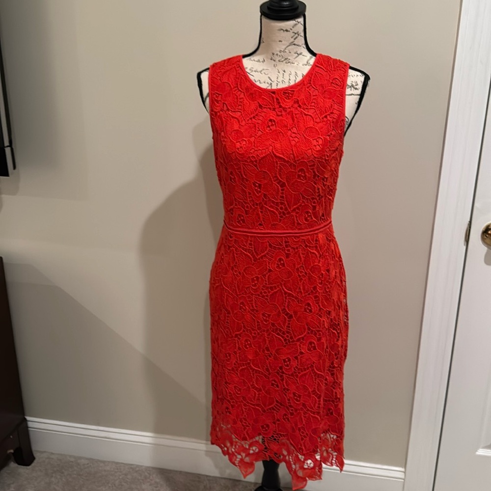 Ann Taylor Cotton Lace Dress